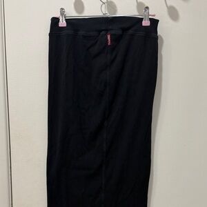 Hard Tail Black Pencil Skirt